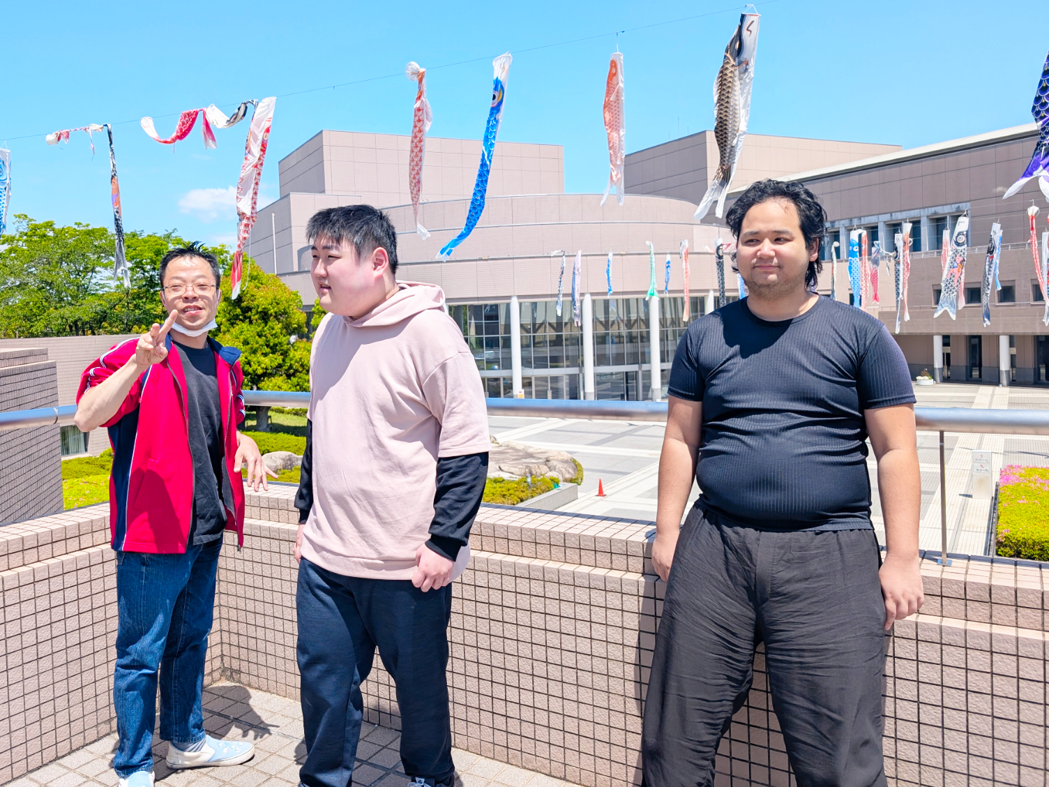 こいのぼり外出