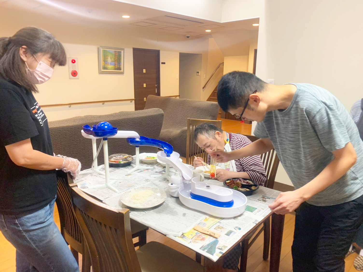 流しそうめん