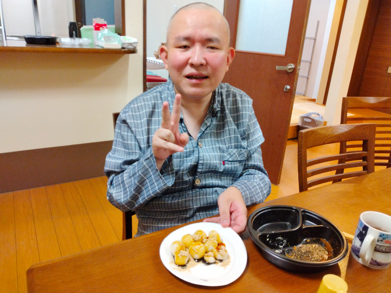 月見団子づくり